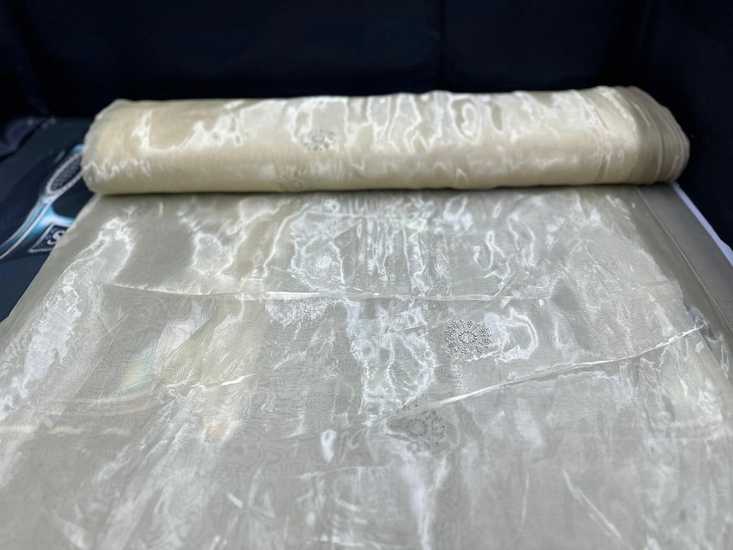 Zeitloser Streifenvorhang in Naturtönen – Beige & Sand – 1.45m x 2.50m